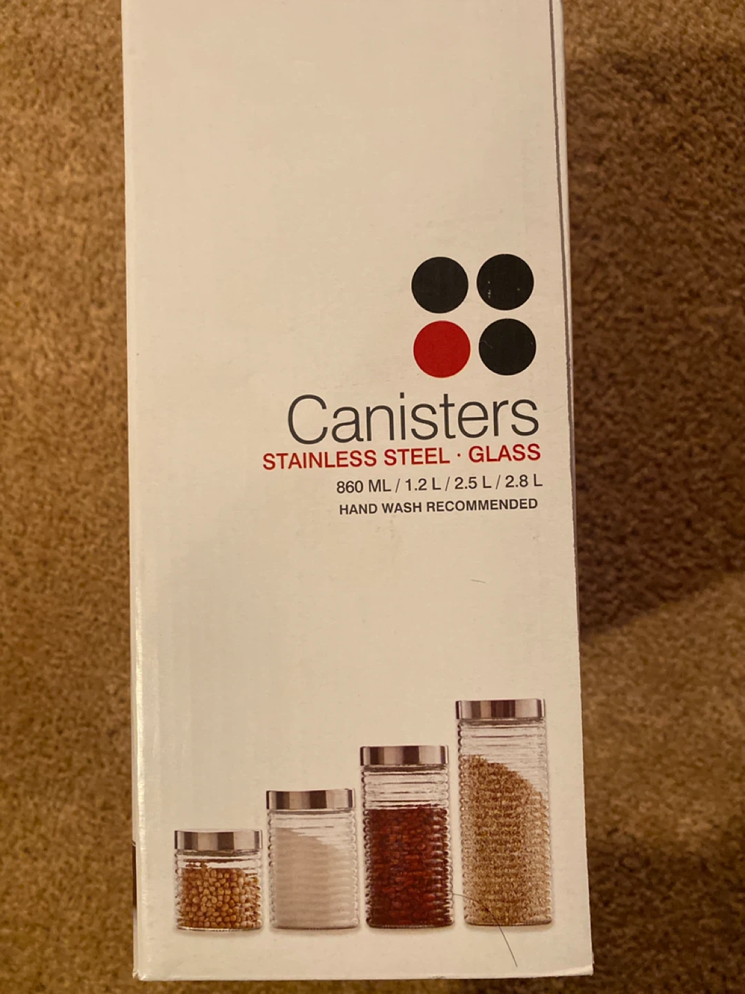 Thinkkitchen Canisters - 4 Piece Set - NEW! - photo 2