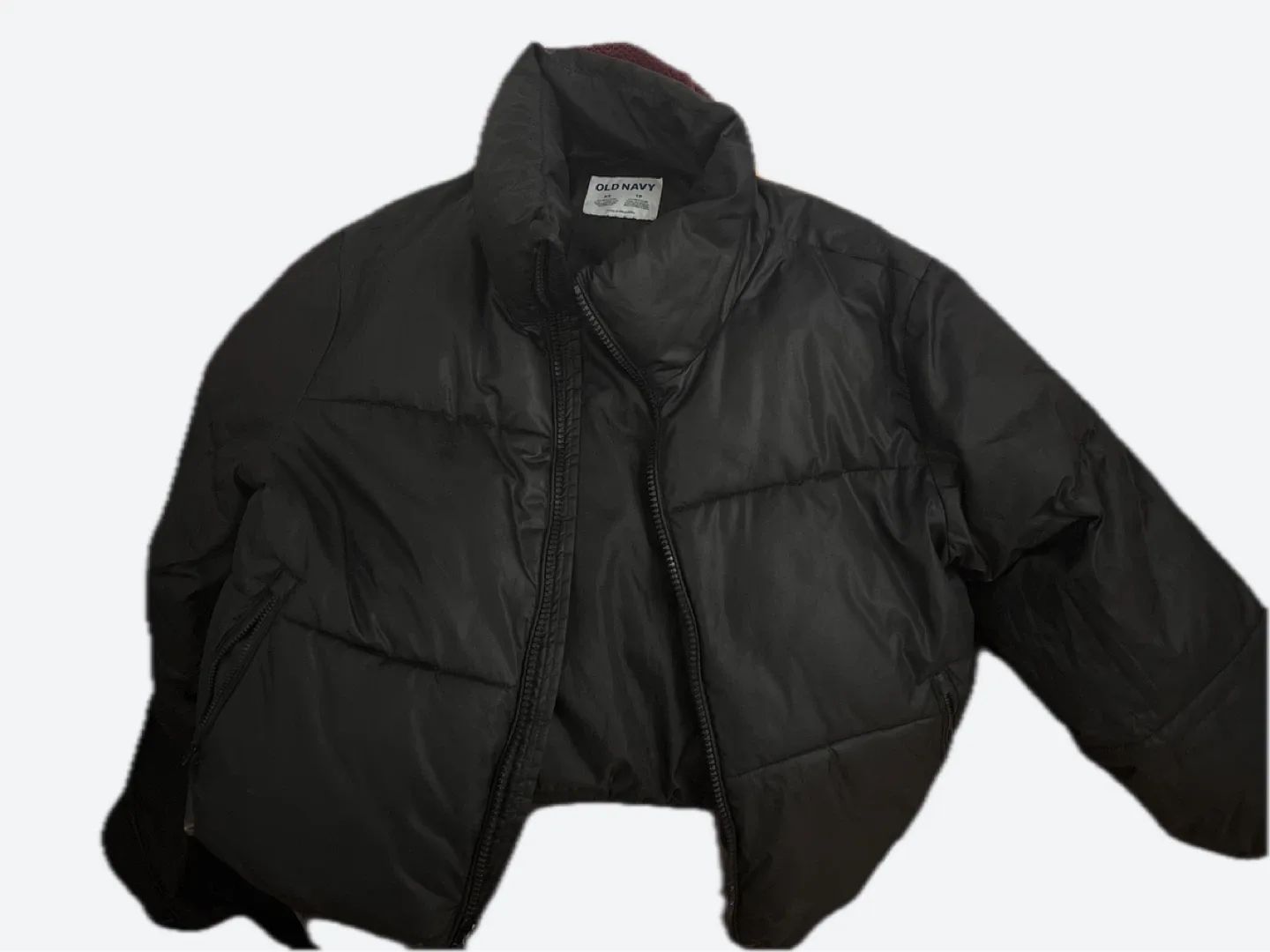 Old Navy Black Puffer Jacket