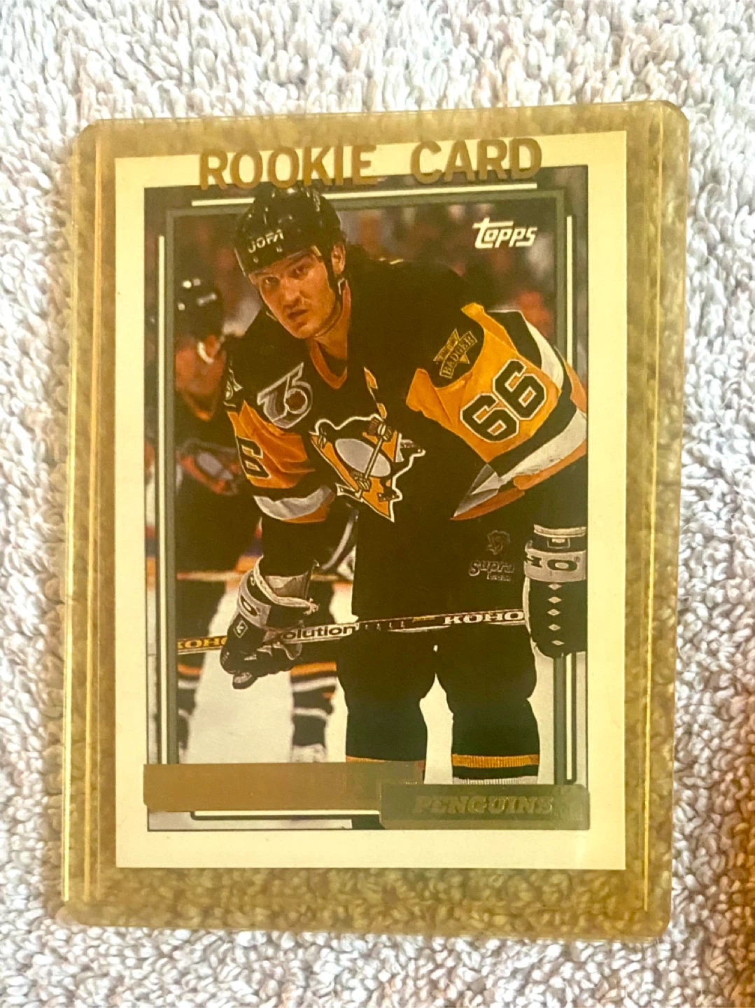 Mario Lemieux Topps Rookie Card