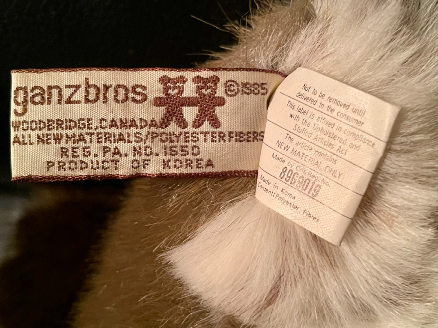 Ganz Bros Heritage Collection Owl Plush - photo 4