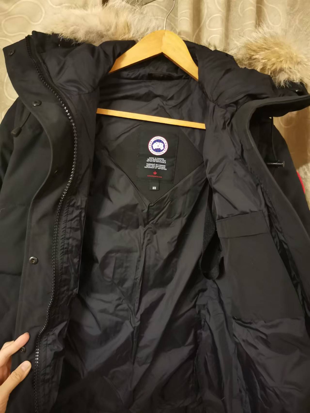 Canada Goose Shelburne Down Parka with Fur - Size M - photo 2