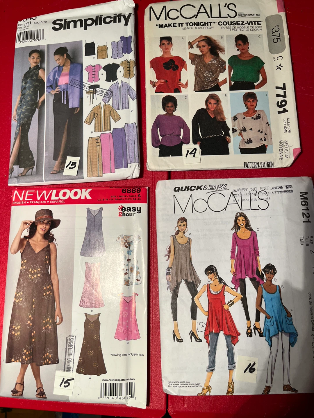 Sewing Patterns Bundle - Burda, Butterick, McCall's, New Look - photo 4