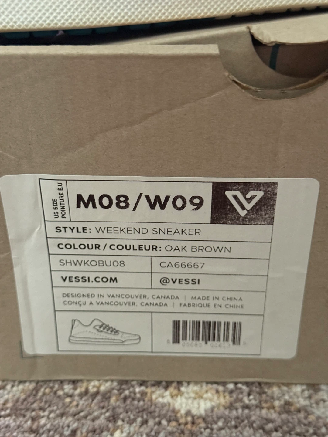 Vessi Weekend Sneaker - Men's 8 / Women's 9 - Oak Brown - photo 5