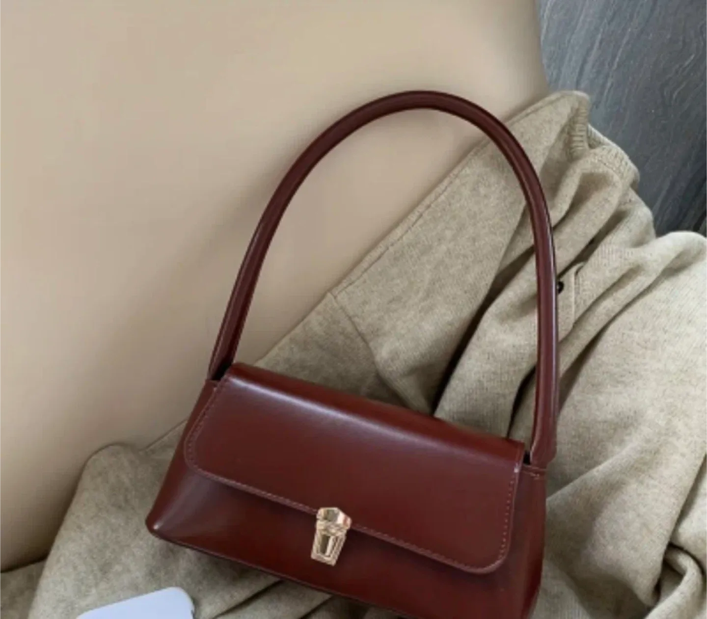 Brand New Burgundy Shoulder Bag