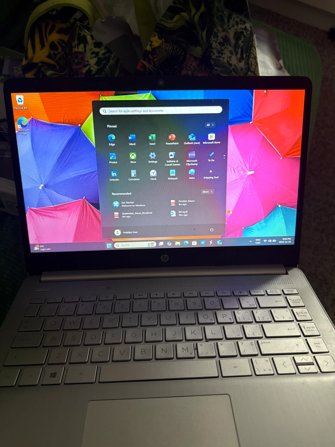 HP Laptop - Silver - photo 3