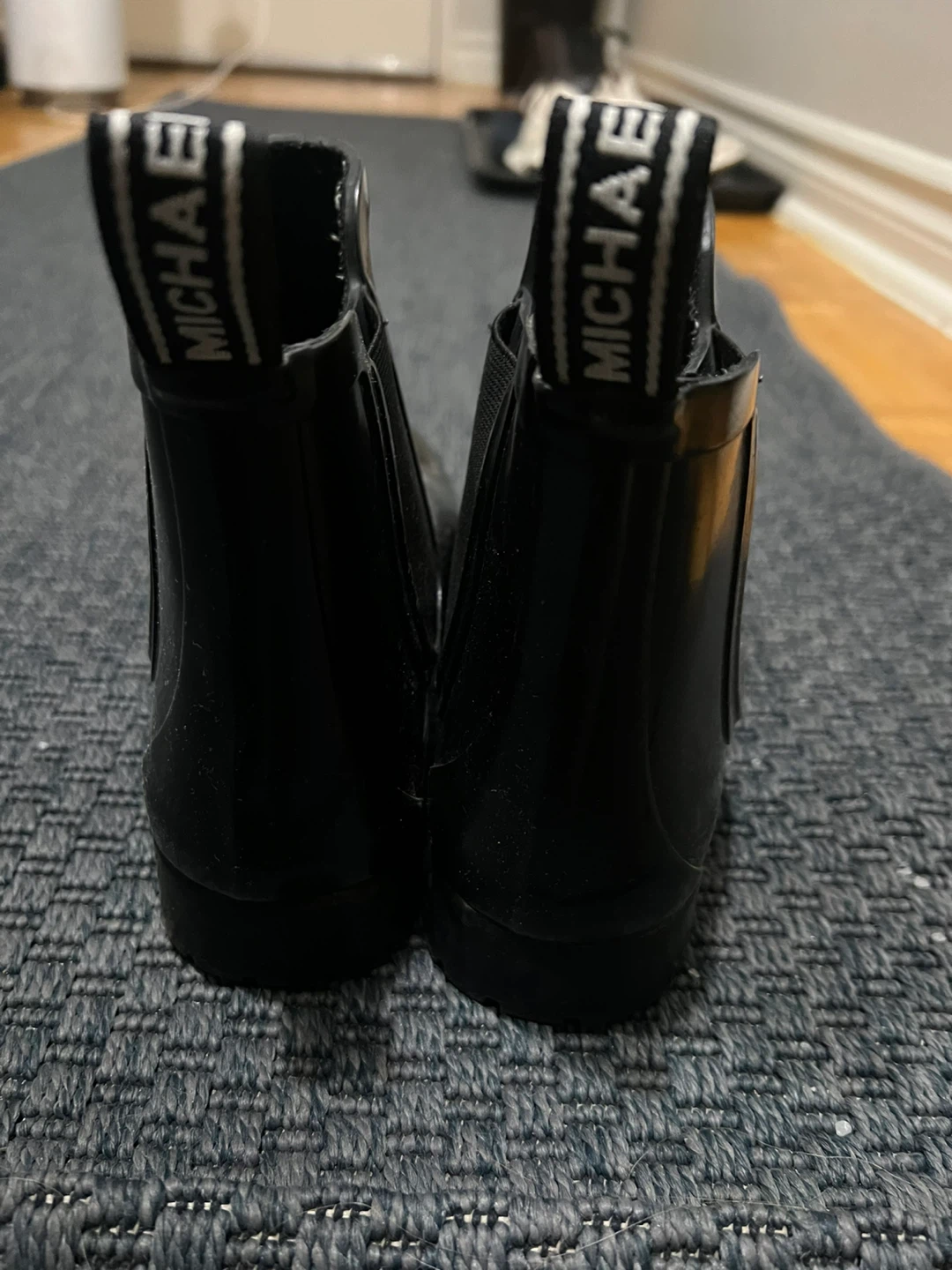 Michael Kors Black Rain Boots