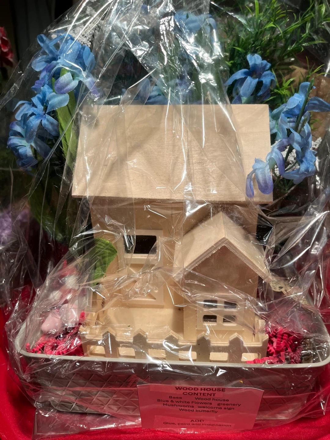 DIY Wood House Craft Kit - photo 3