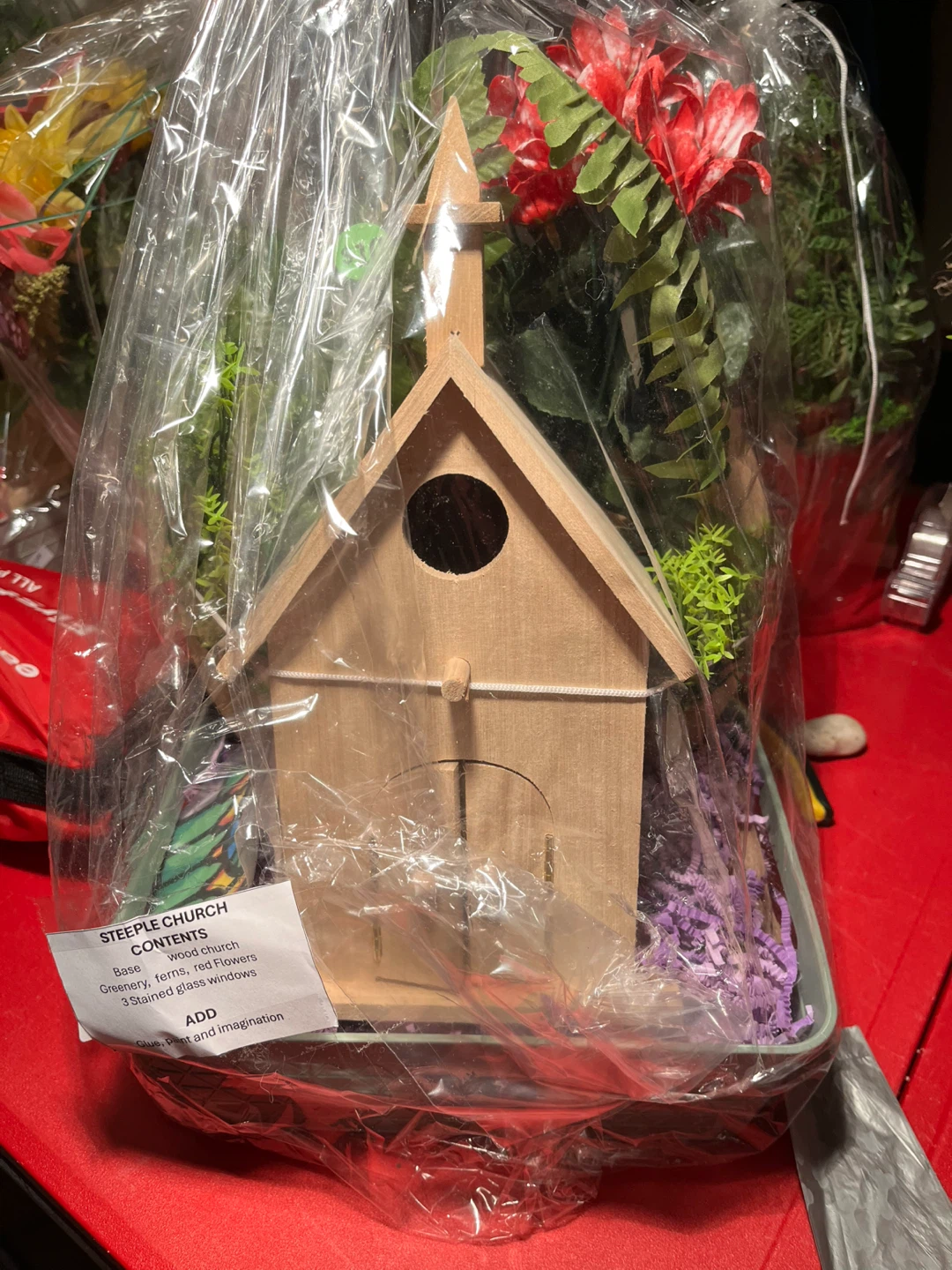 DIY Wood House Craft Kit