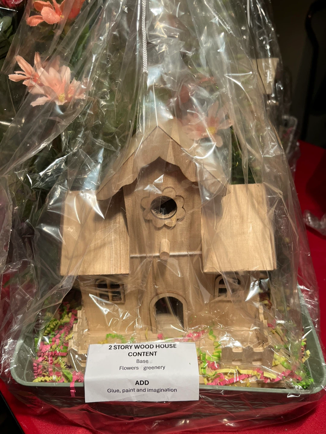 DIY Wood House Craft Kit - photo 4