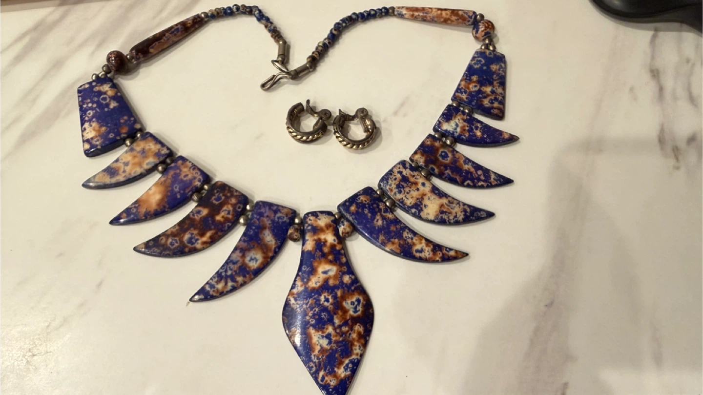 Vintage Necklace and Earrings Set