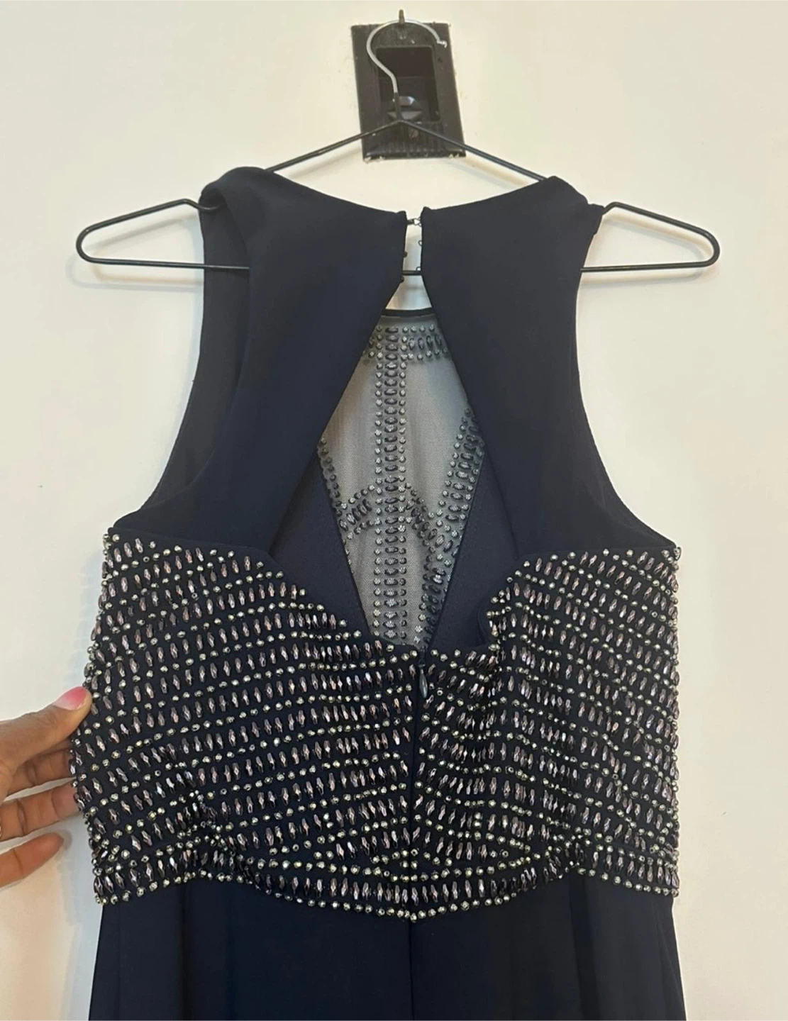 BA Nites navy blue oGown - Size 4 - photo 3