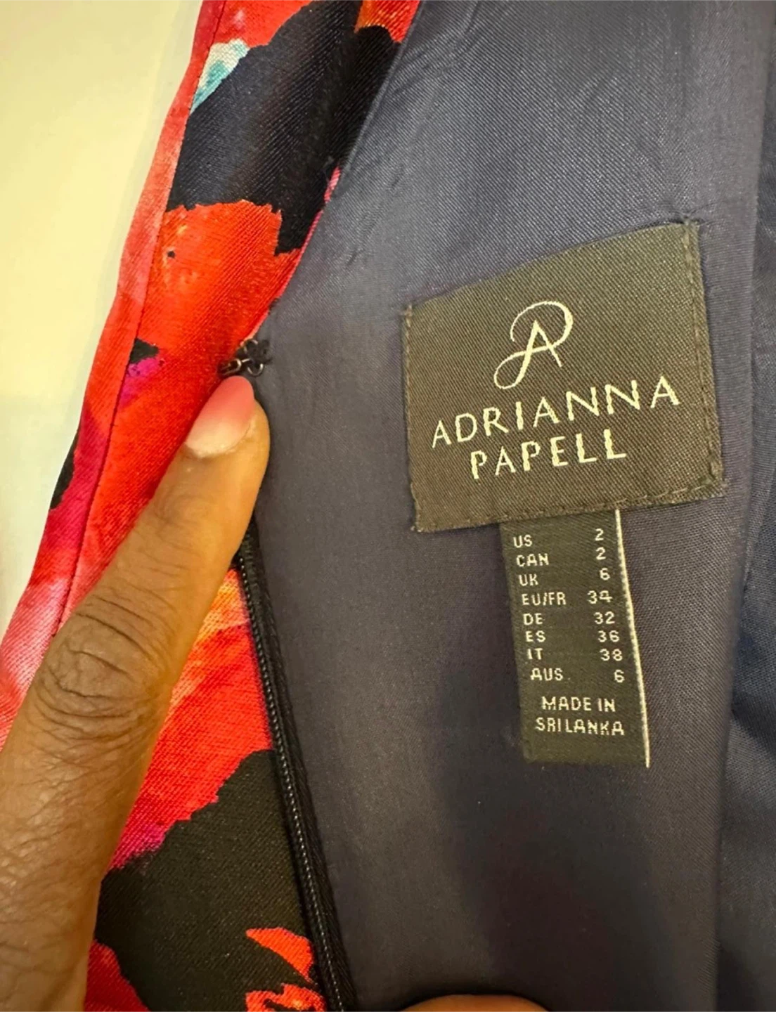 Adrianna Papell Floral Dress - Size 2 - photo 4