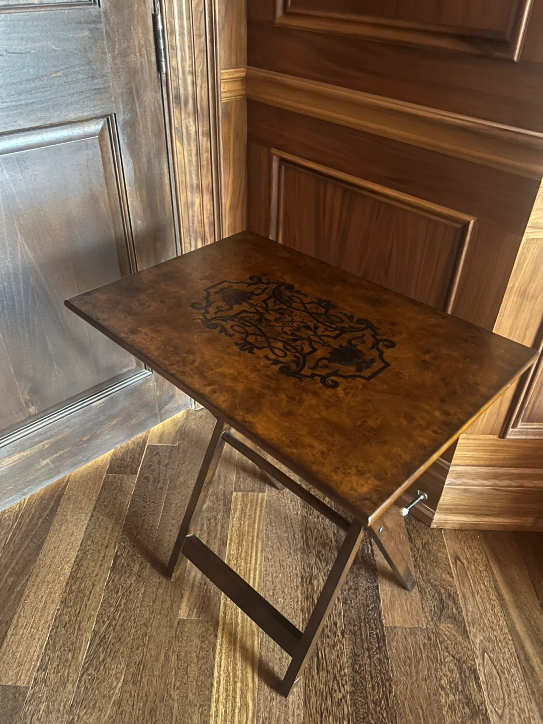 Vintage Folding TV Tray Tables - 4 Piece Set - photo 5