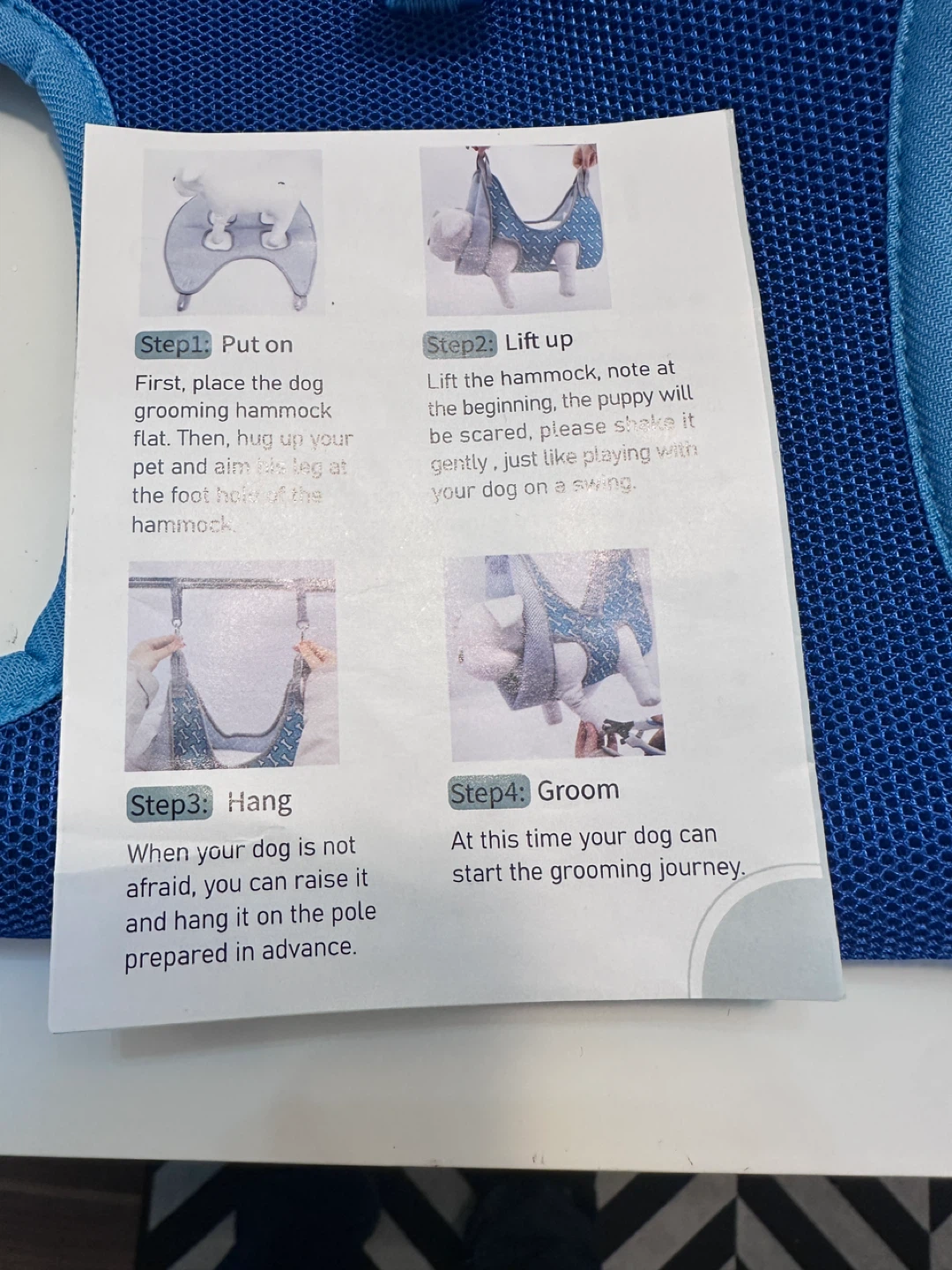 Dog Grooming Hammock - Size M - photo 4