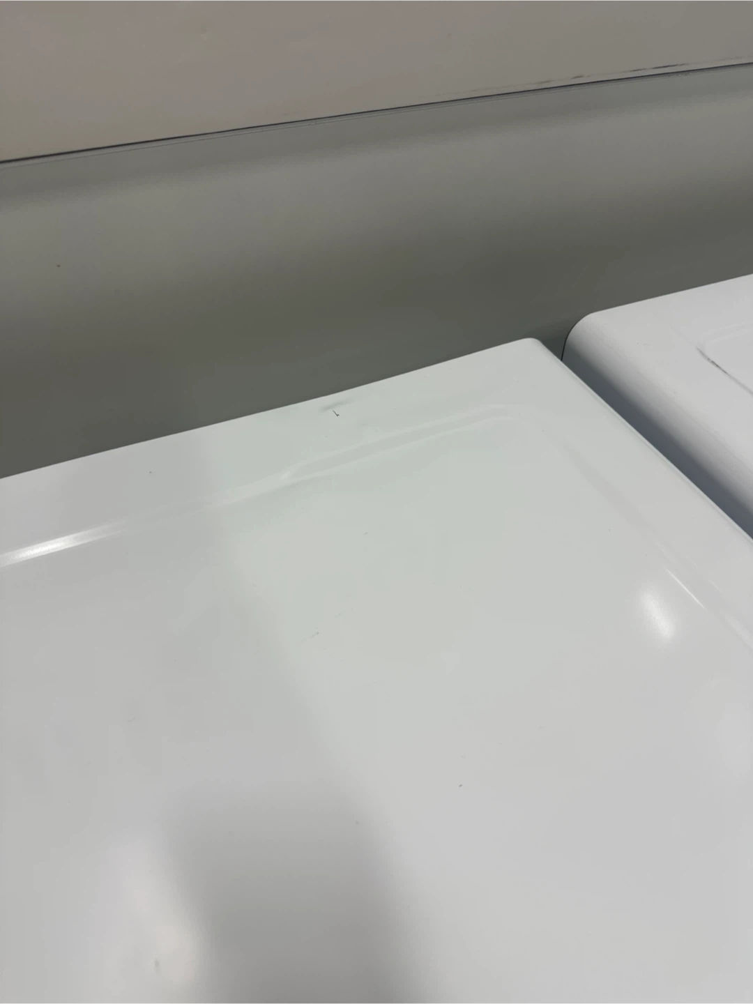 Open Box Samsung washer and dryer Stackable Set with warranty - photo 3