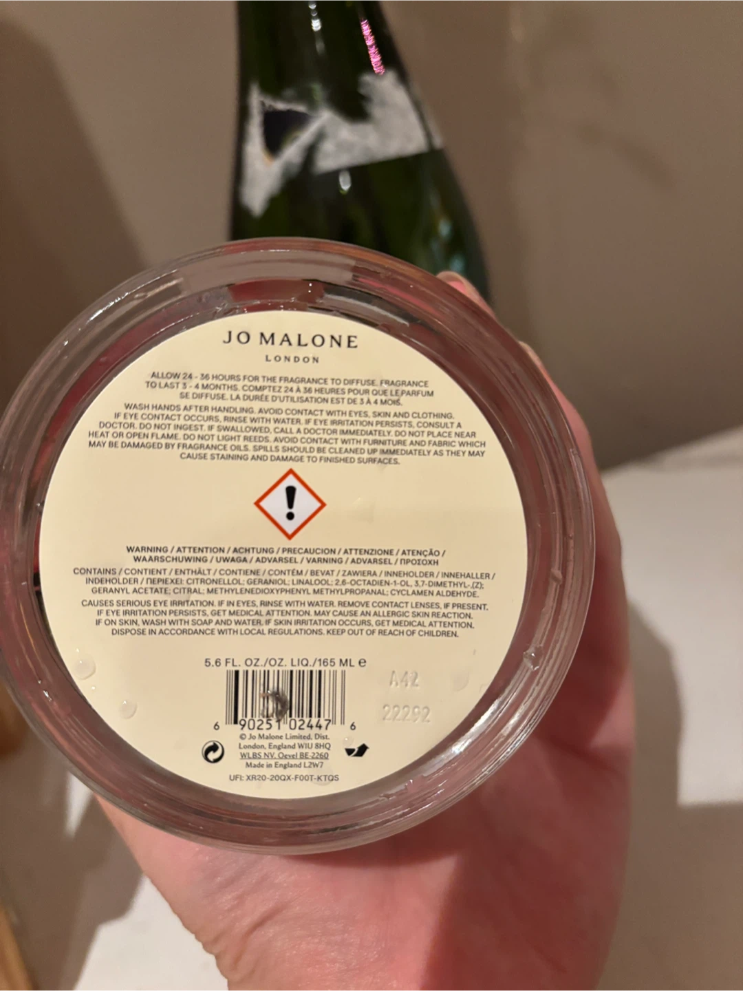 Jo Malone Red Roses Diffuser Empty Container - photo 3