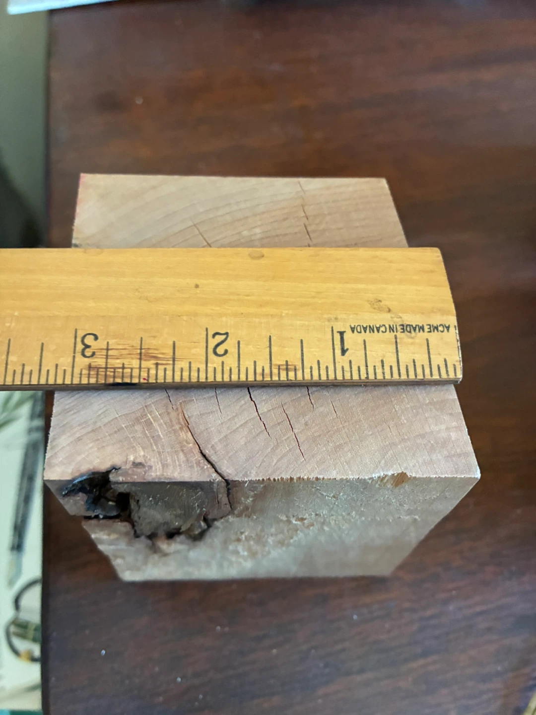$5  Figured wood paperweight Knick knack East York - photo 4