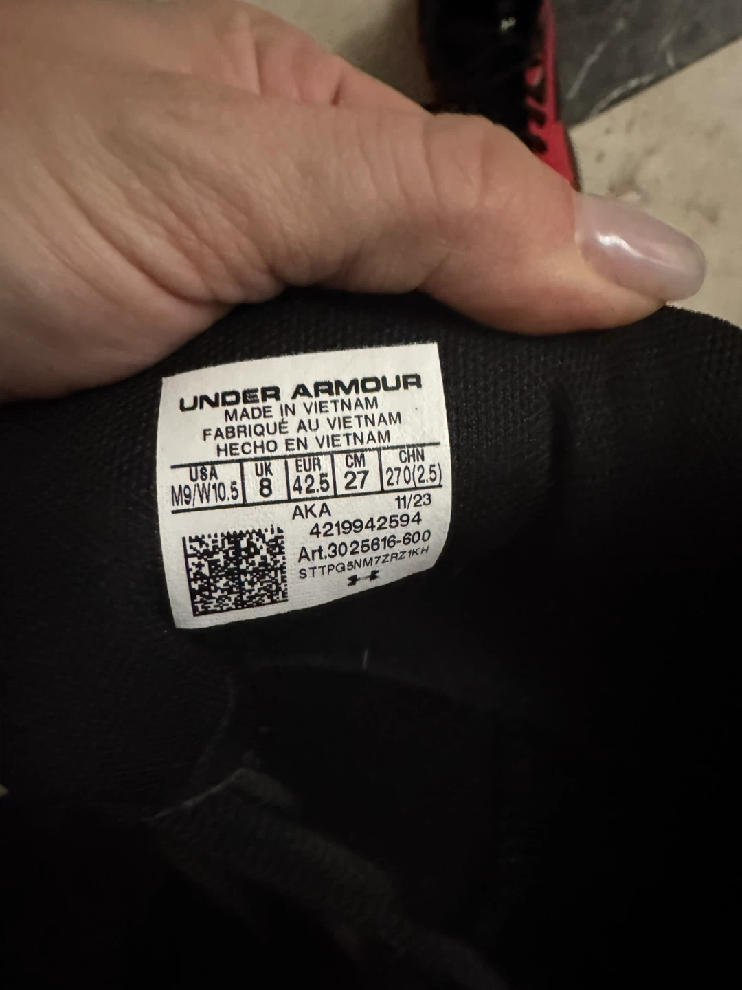 Under Armour Men's Shoes, US 9 - photo 3