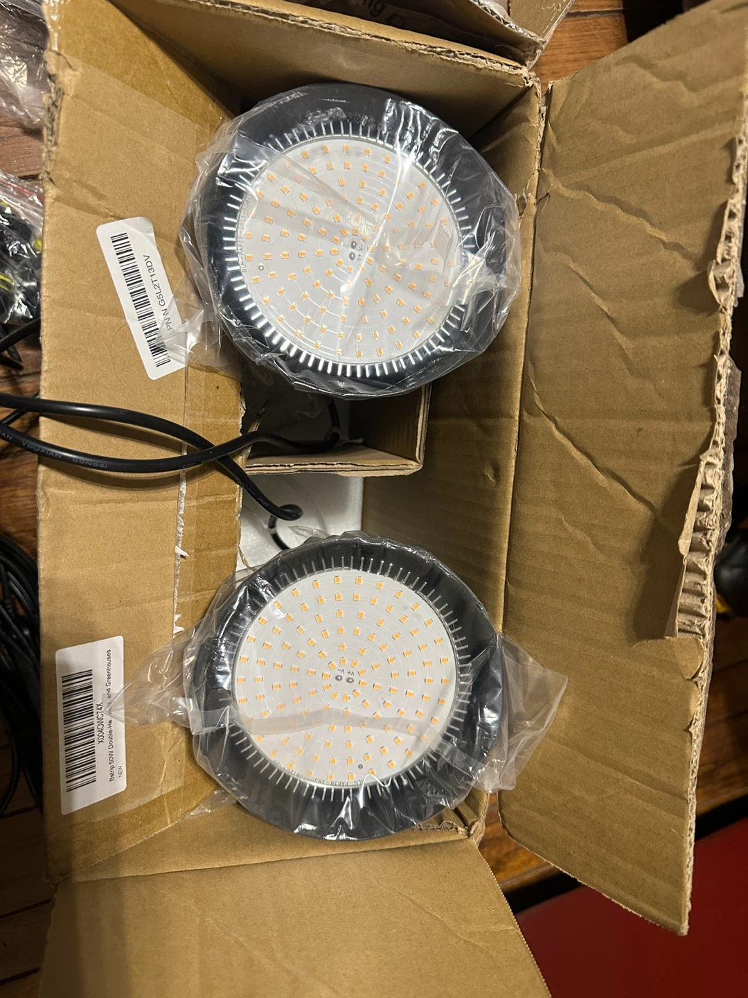 LED Grow Lights (2) - New in Box