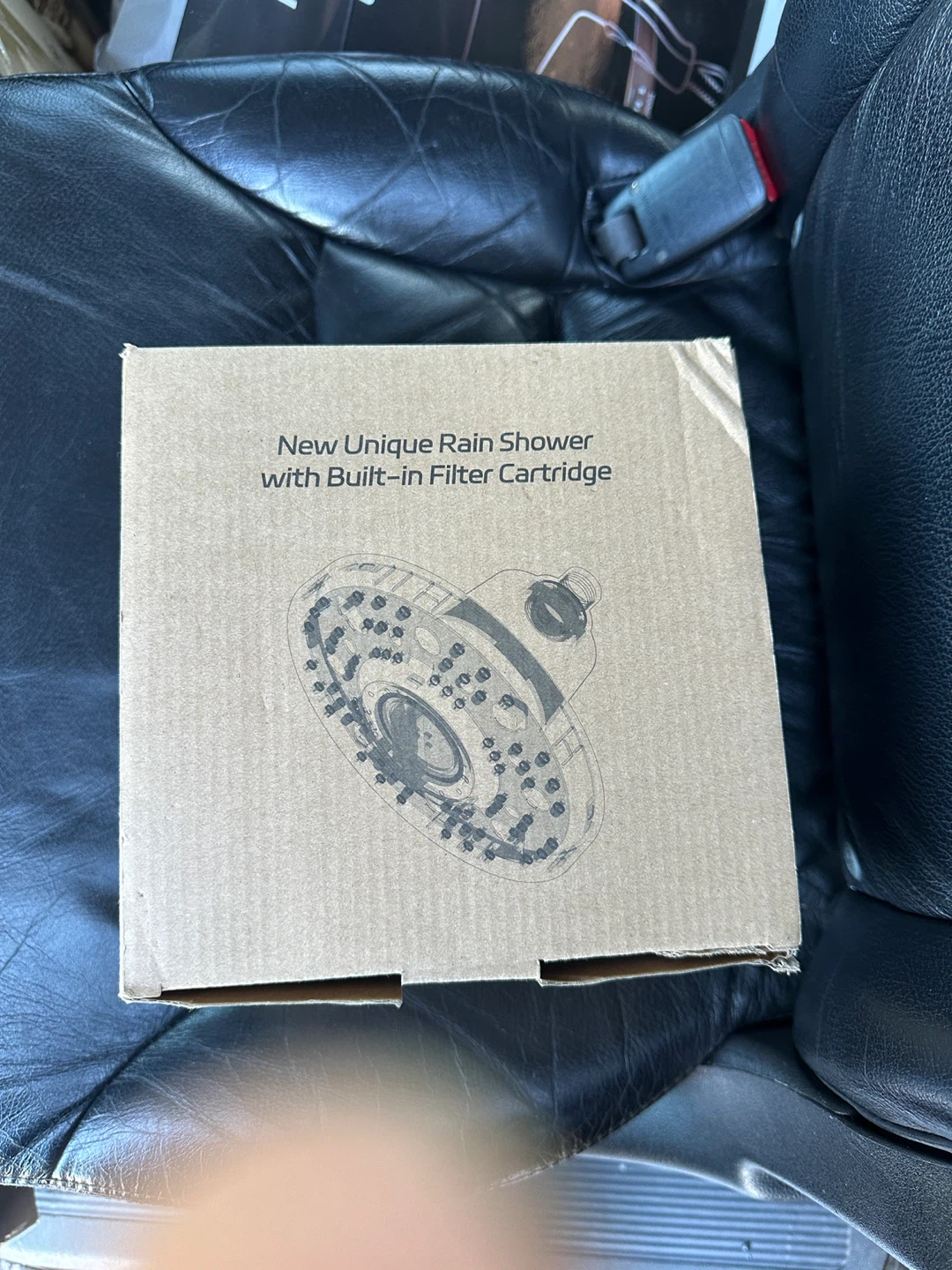 New Unique Rain Shower Head with Filter Cartridge