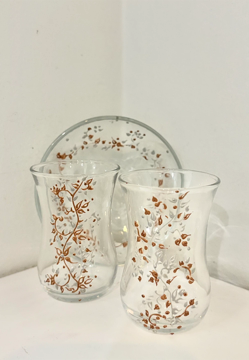 Turkish Tea Glasses & Saucers (4 Sets) - photo 3
