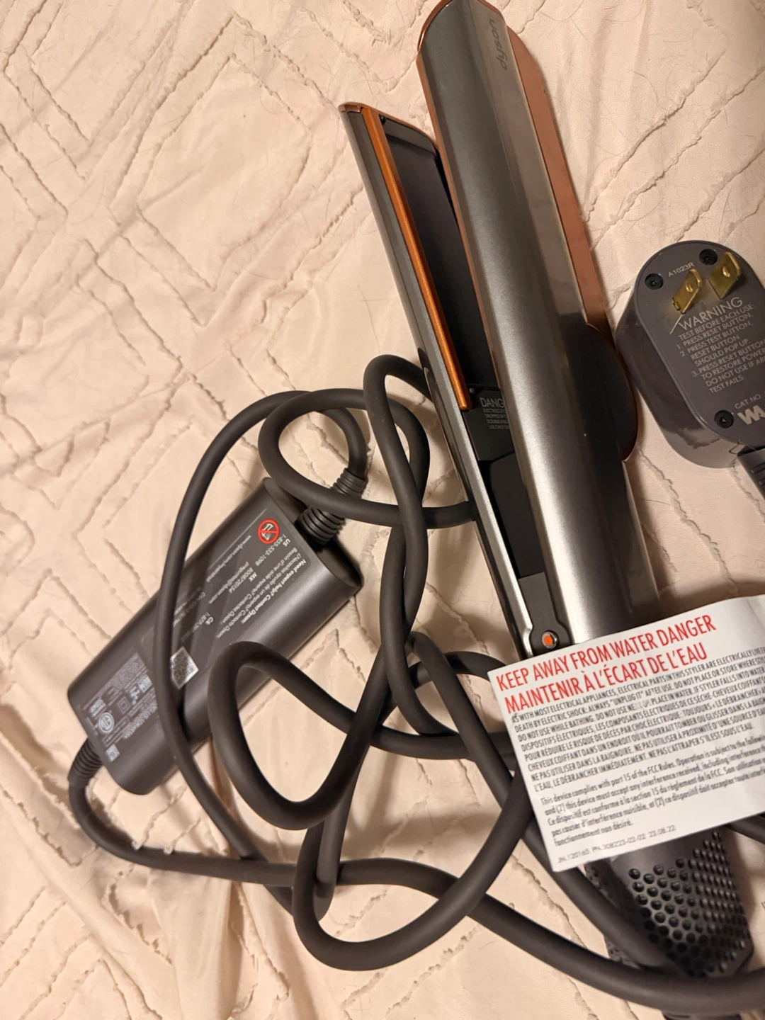 Dyson Airstrait Straightener - Grey/Copper - photo 2