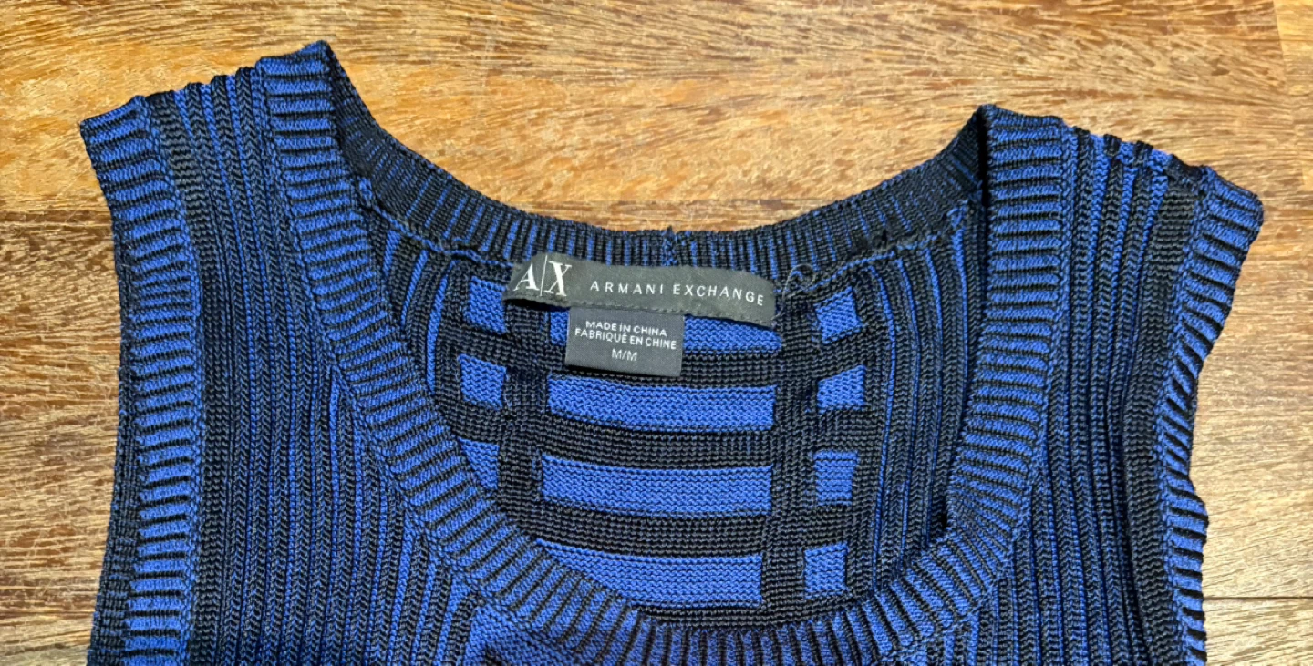 Armani Exchange Blue Dress - Size M/M - photo 2