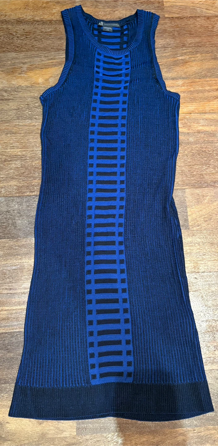 Armani Exchange Blue Dress - Size M/M