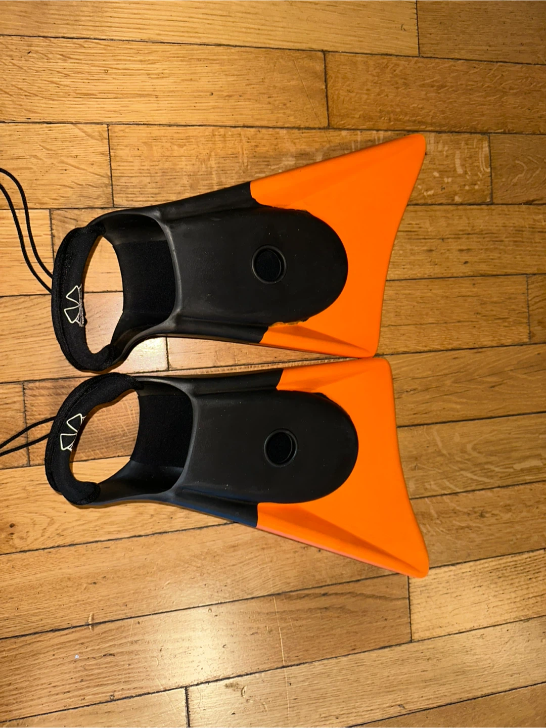 Churchill Makapuu Pro Bodyboard Fins - Black/Orange, L - photo 3