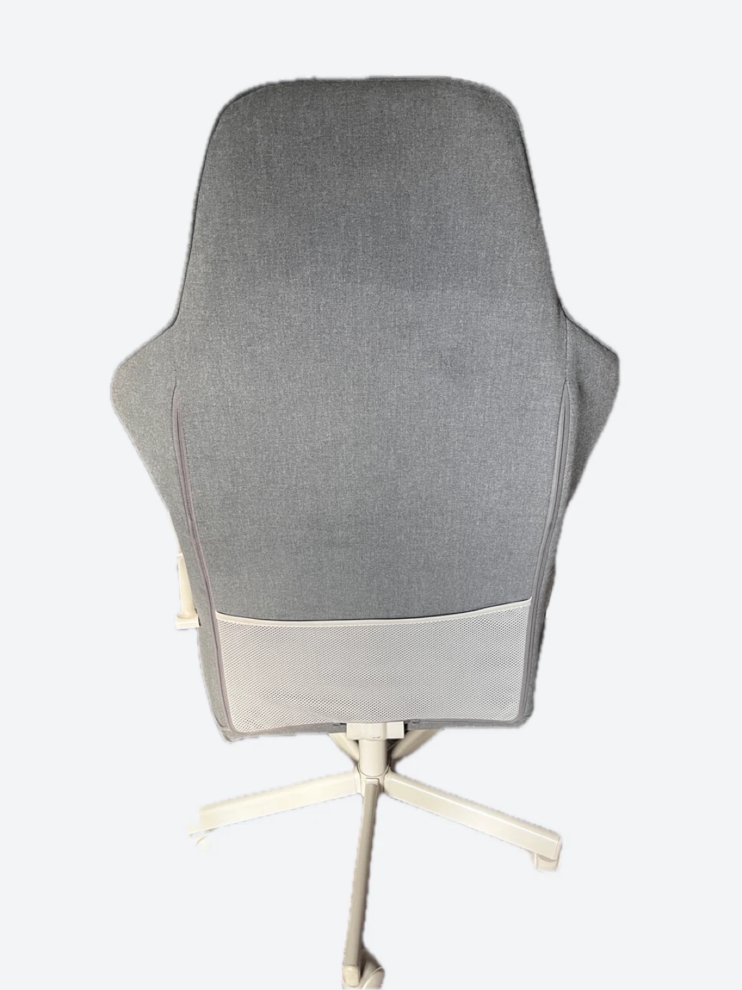 Gray Quilted Office Chair - photo 3