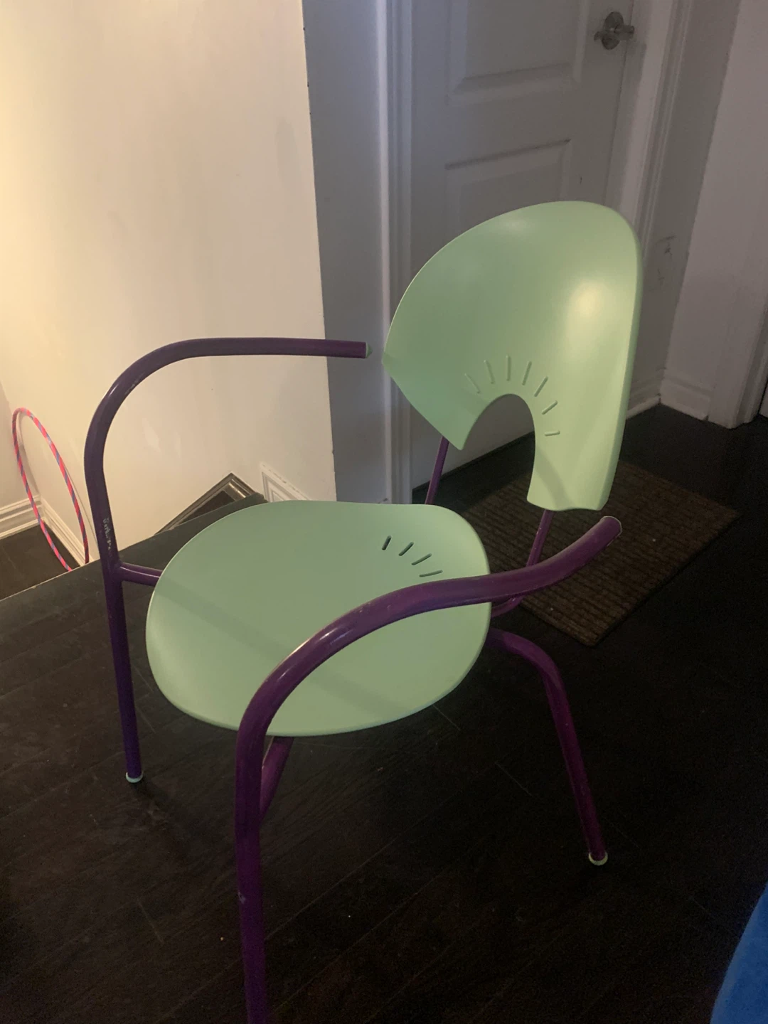 Unique Green & Purple Armchair - photo 2