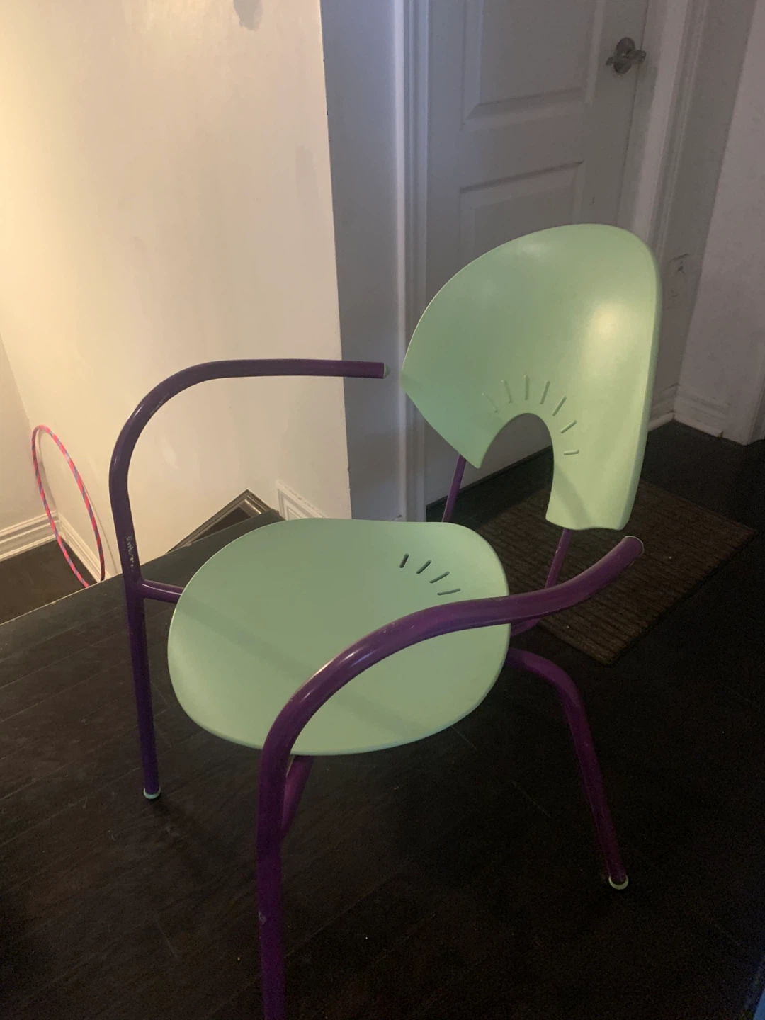 Unique Green & Purple Armchair - photo 3