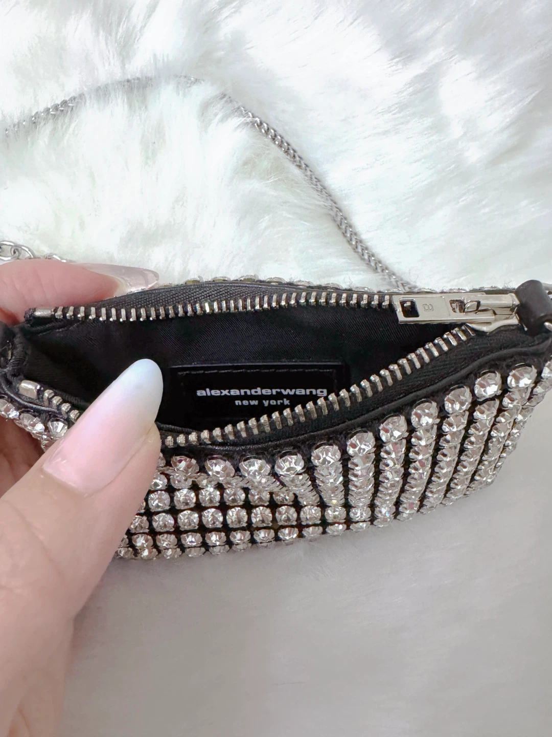Alexander Wang Rhinestone Pouch - photo 2