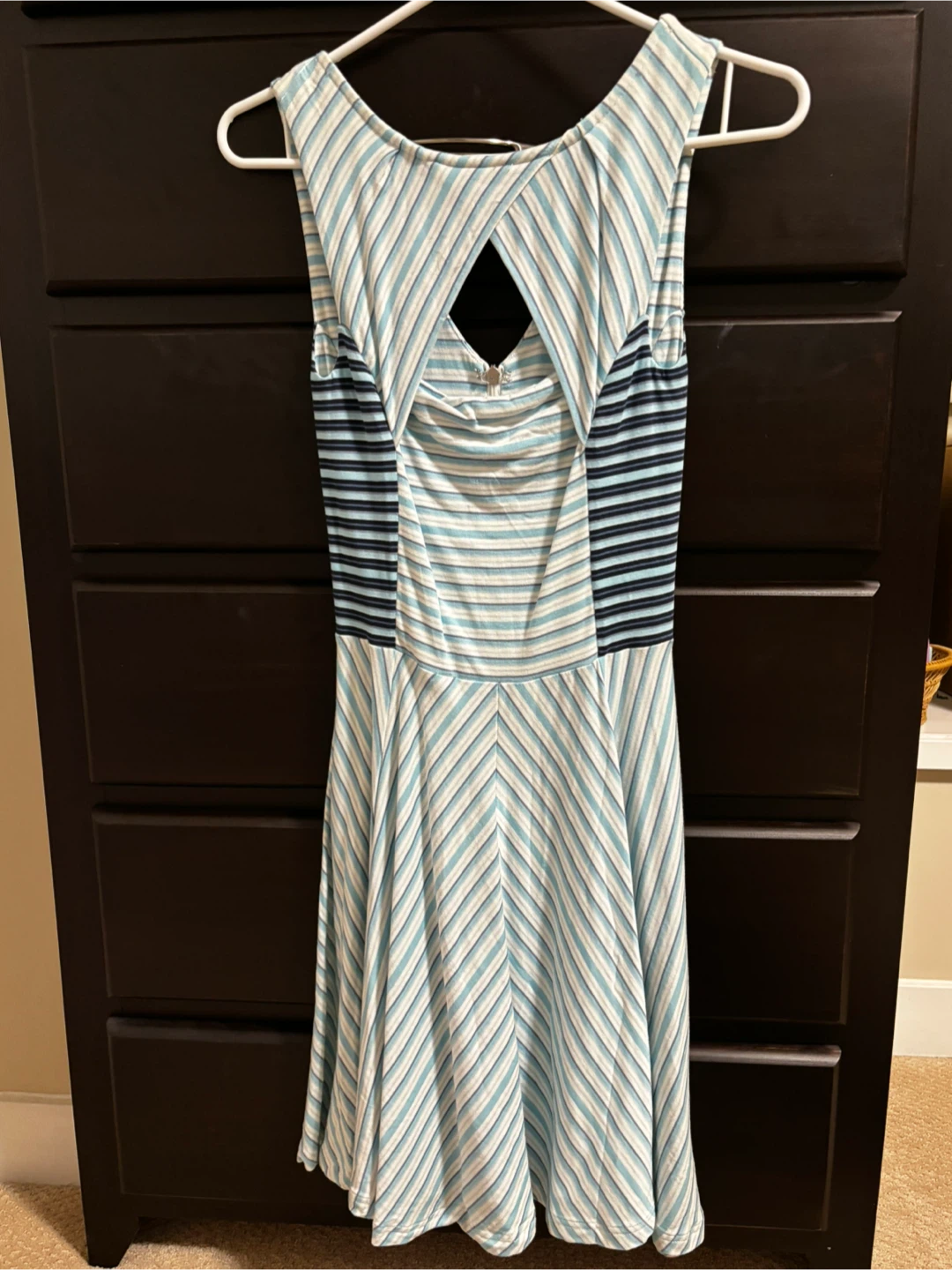 Armani Exchange Striped Dress - Size XS