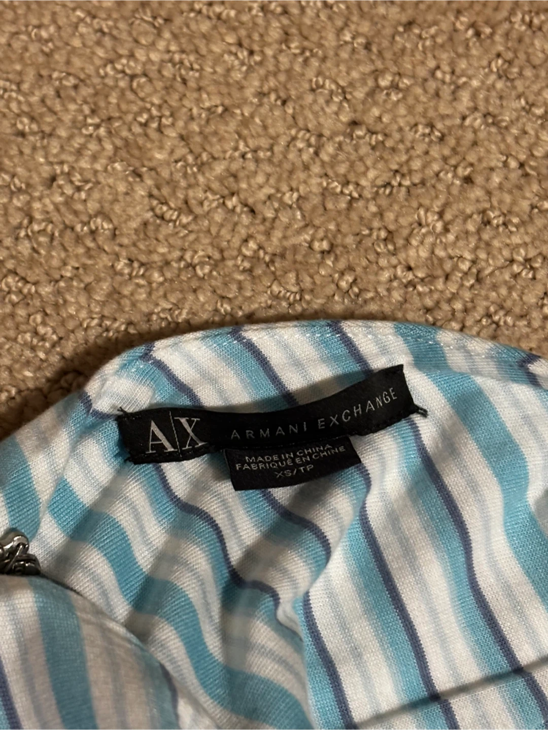 Armani Exchange Striped Dress - Size XS - photo 3