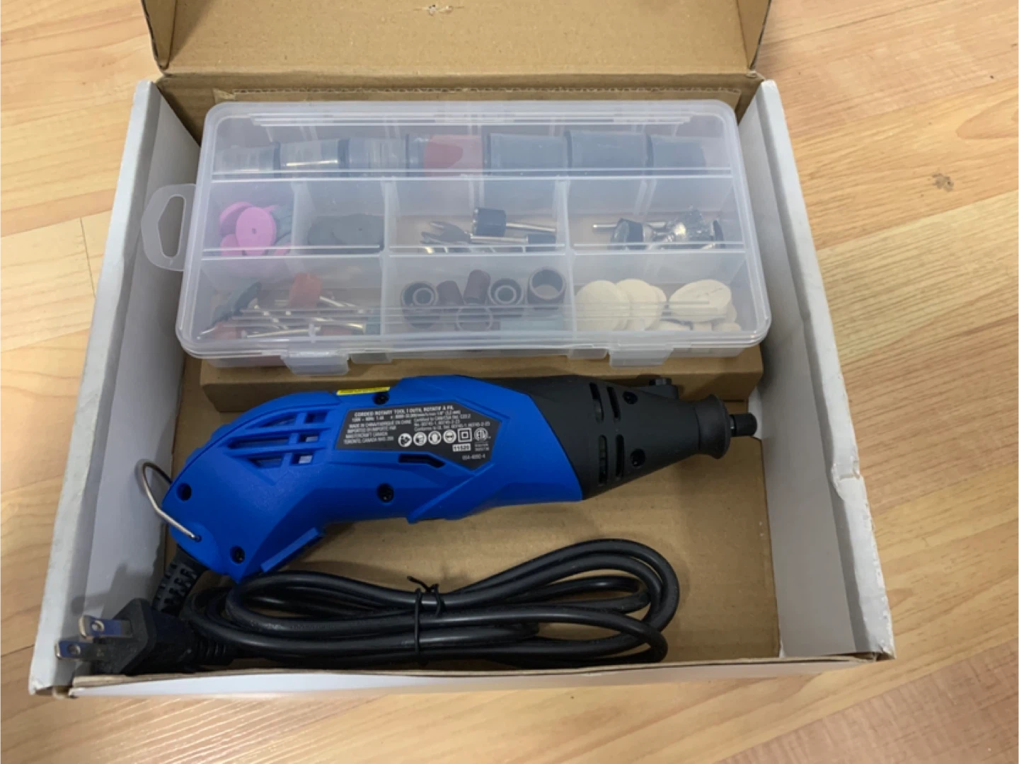 Mastercraft Corded Rotary Tool Kit - 251 Pieces - photo 3