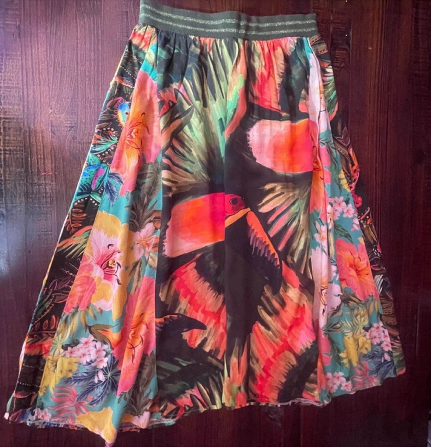 Farm Rio Viscose Skirt - Size M