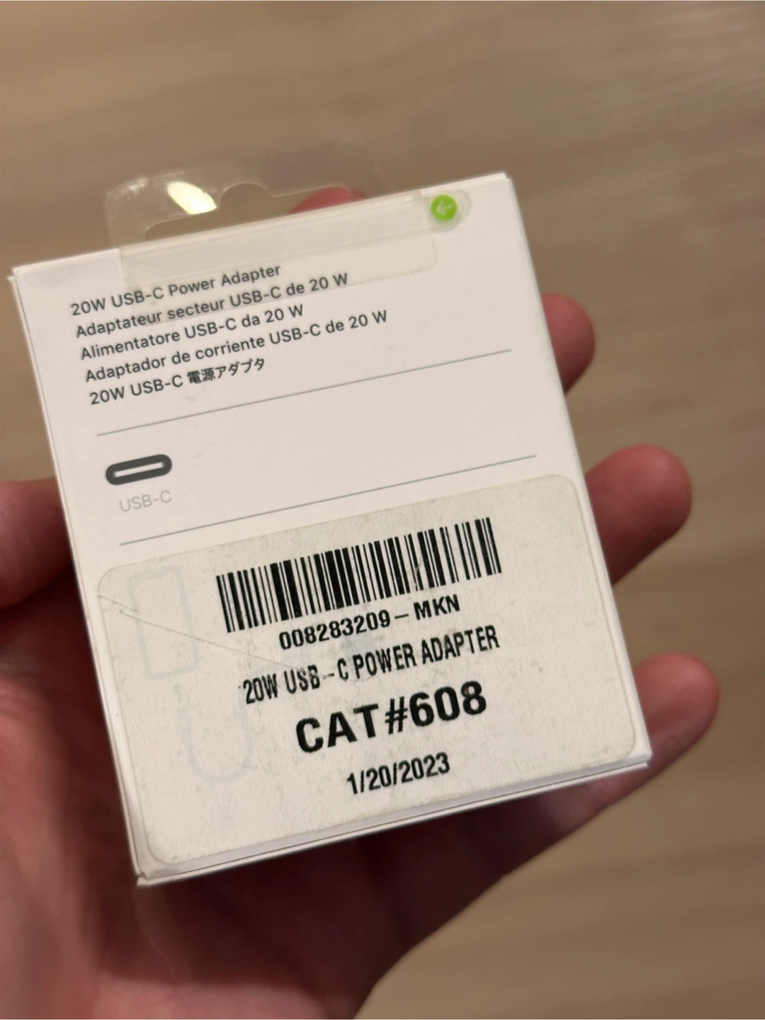 Apple 20W USB-C Power Adapter - New - photo 2
