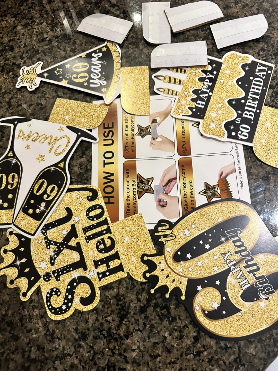 60th Birthday Party Decorations - New