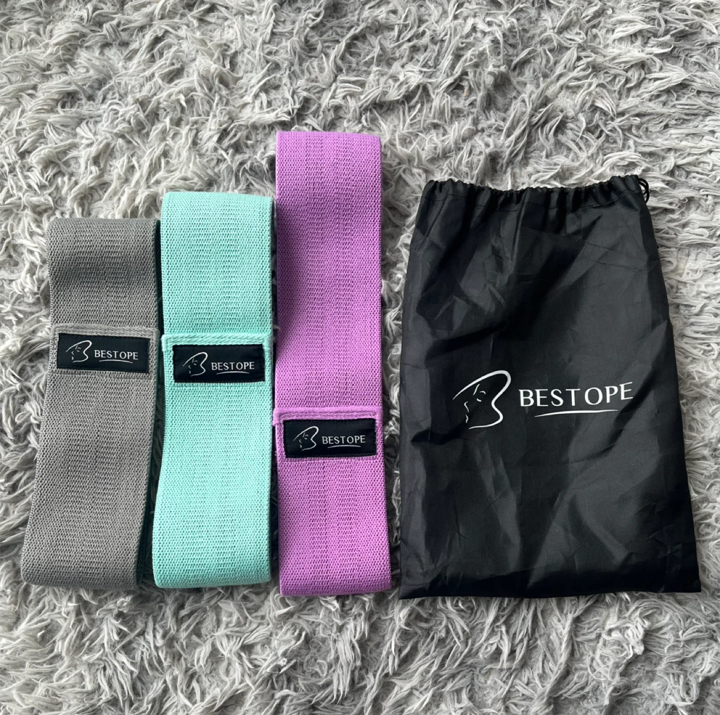 BESTOPE Resistance Bands Set - Like New!