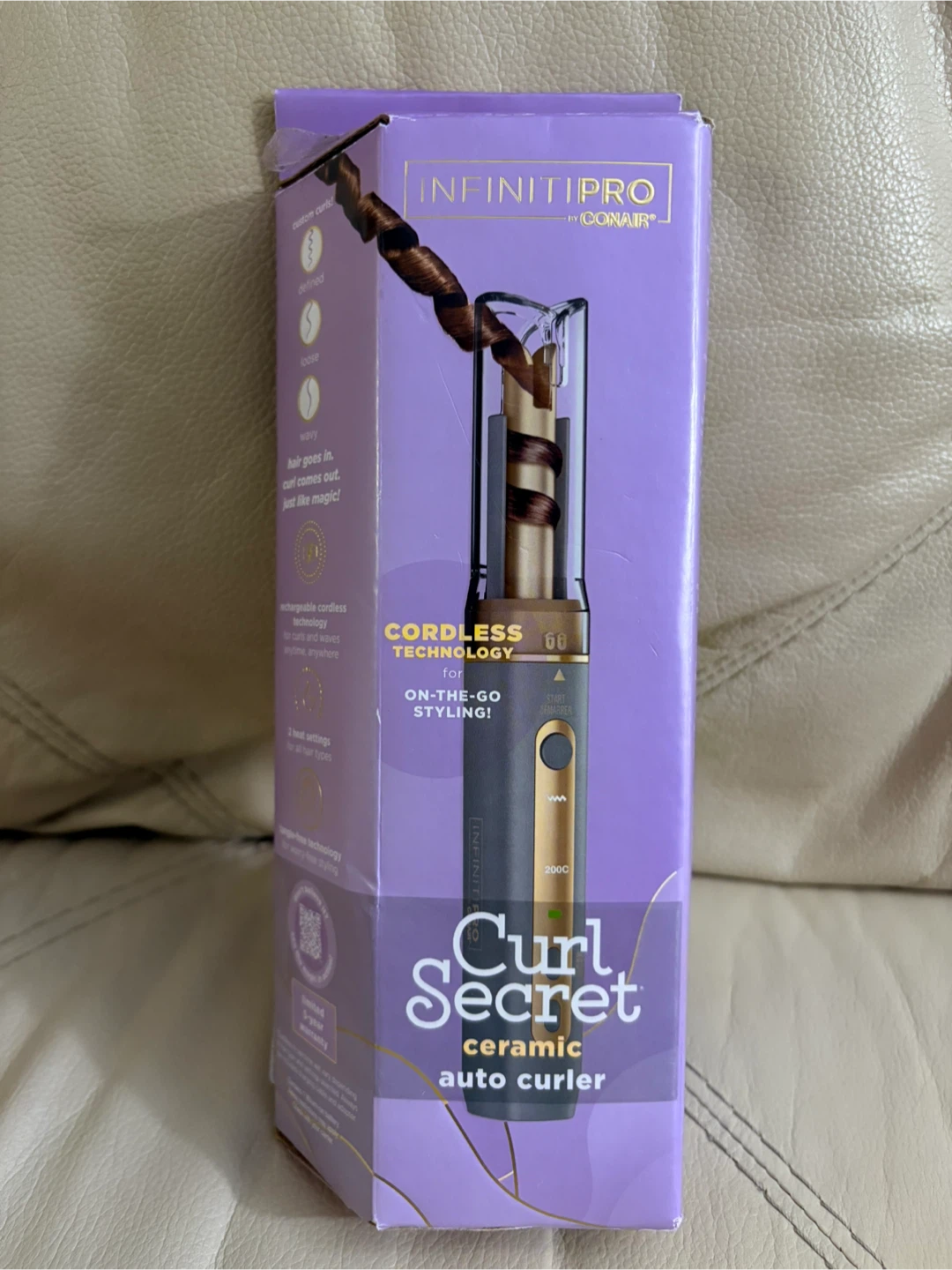 InfinitiPro Conair Cordless Curler