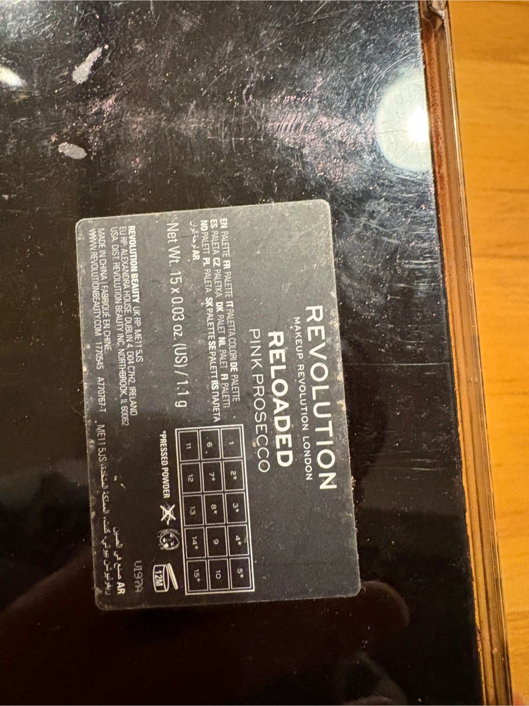 Revolution Reloaded Pink Prosecco Eyeshadow Palette - photo 2