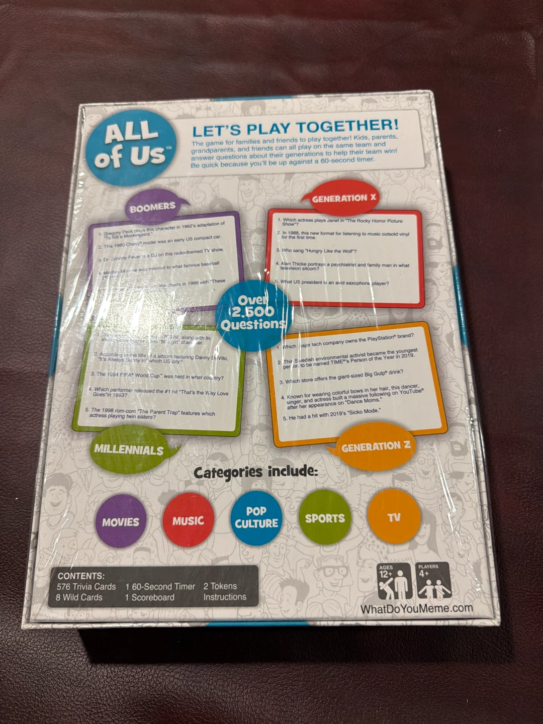 All of Us Trivia Game - New in Box! - photo 2