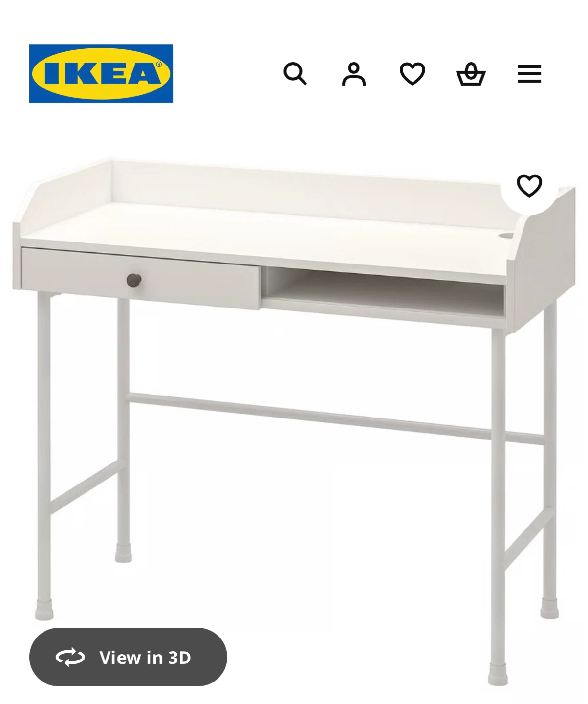 IKEA White Desk