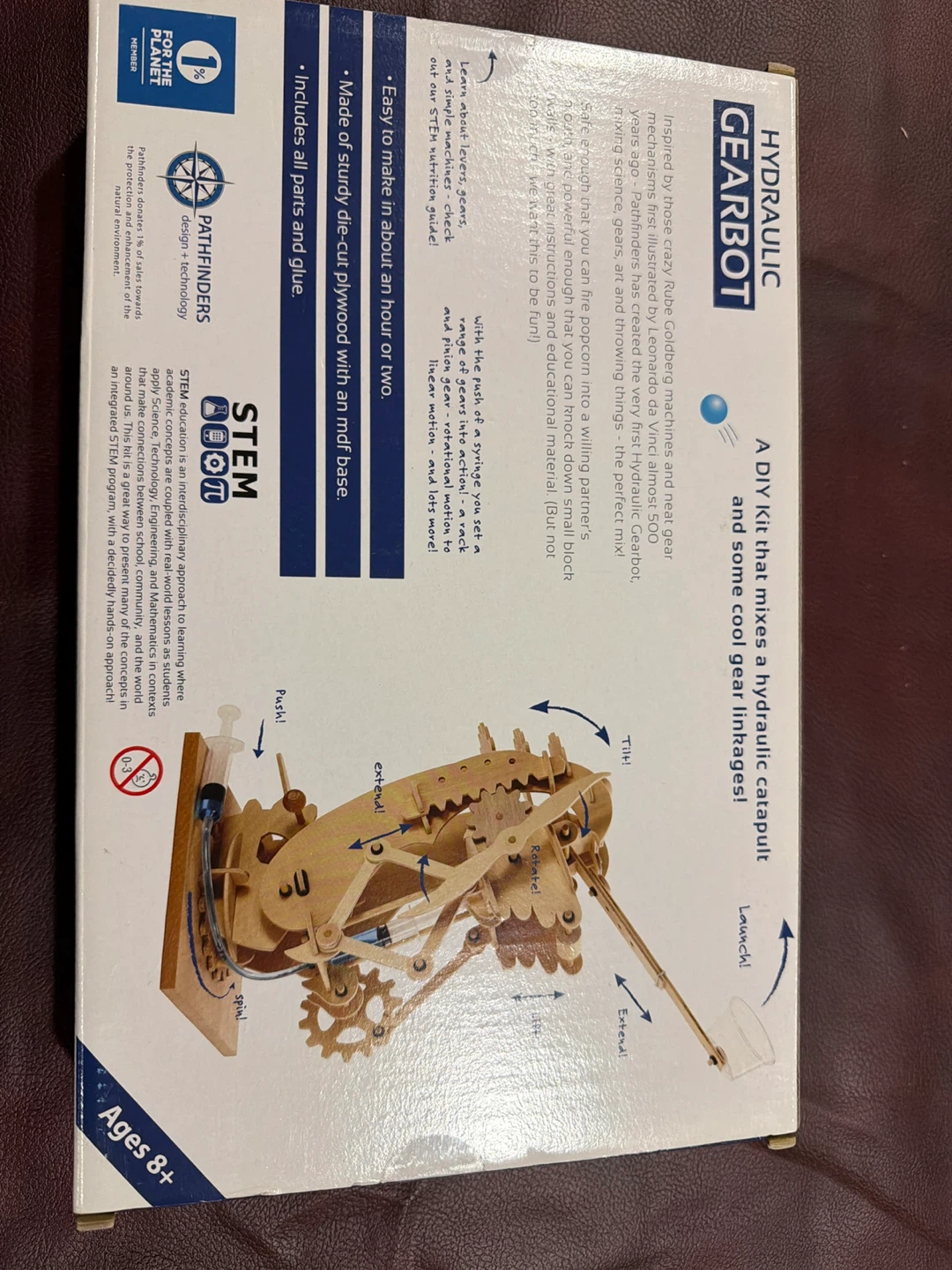 Hydraulic Gearbot STEM Kit - Ages 8+ - photo 2