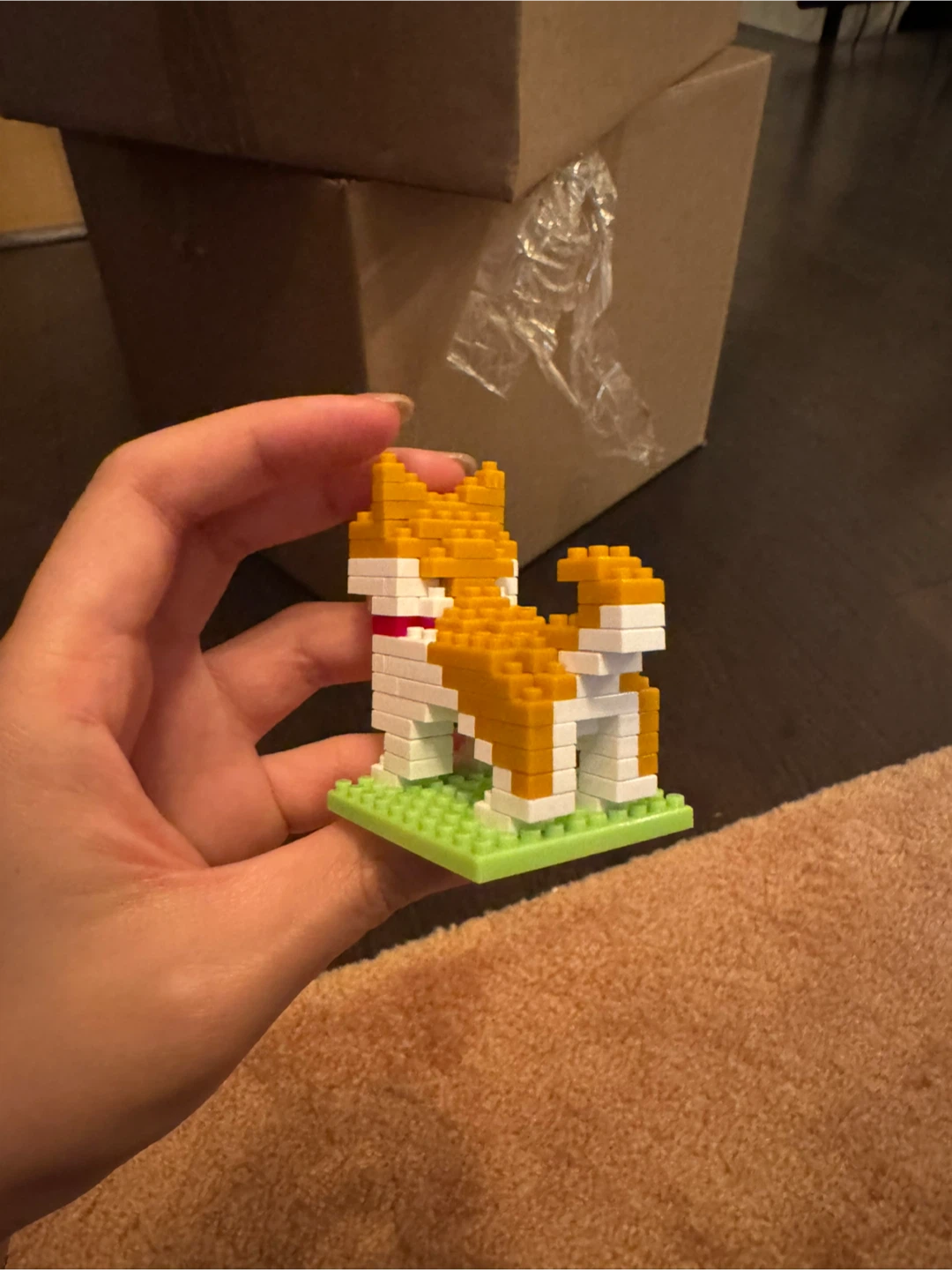 Shiba Inu Block Figure - photo 4
