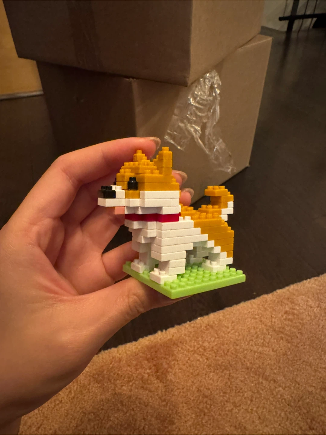 Shiba Inu Block Figure - photo 2