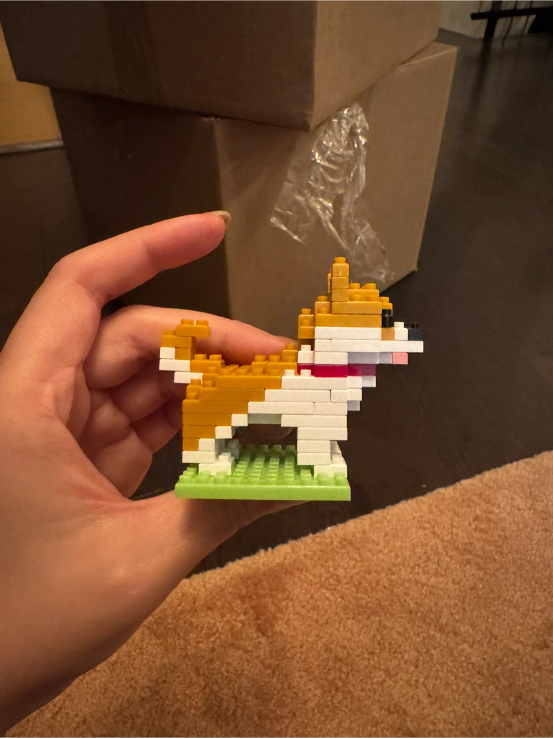 Shiba Inu Block Figure - photo 3