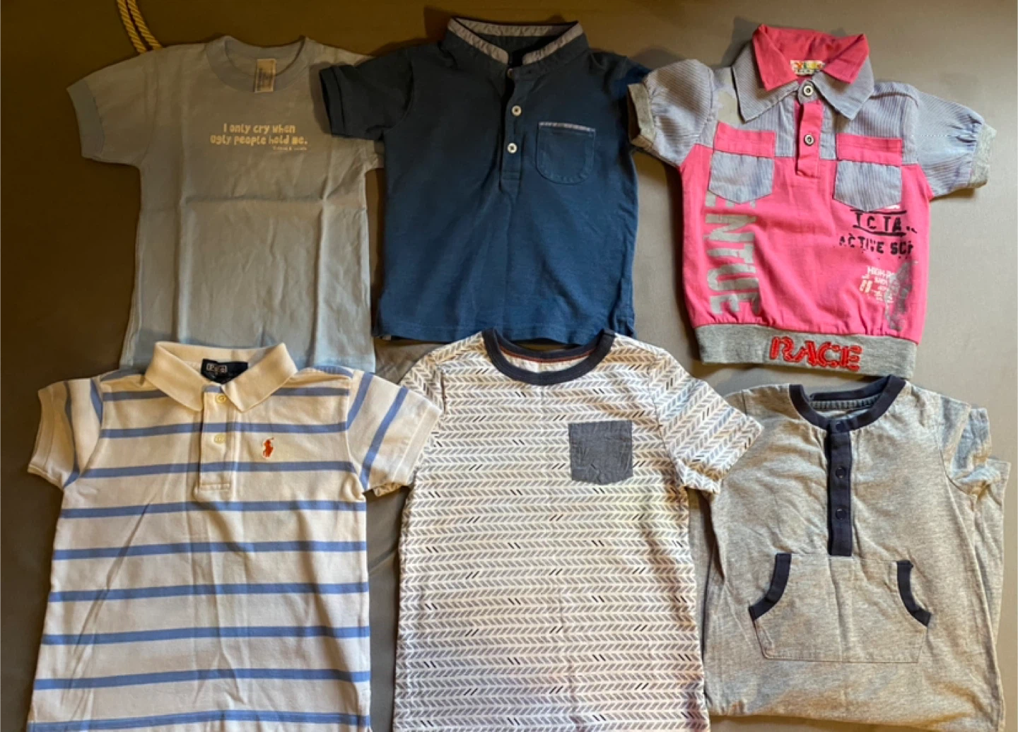 Summer shirts for boys size 18/24 months - photo 2