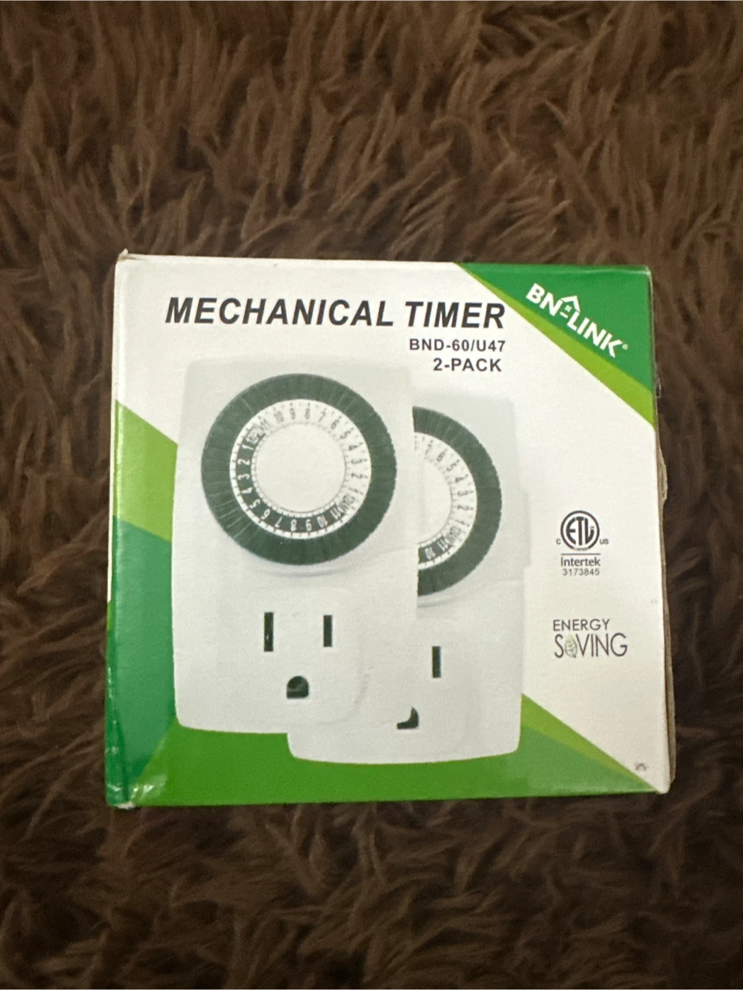 BN-LINK Mechanical Timer 2-Pack-New in box
